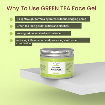 GREEN TEA FACE GEL | 180GM