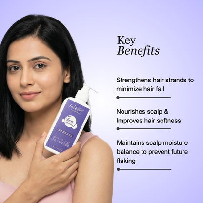 Anti-Dandruff & Hairfall Control Conditioner with Biotin, Caffeine & Tea Tree Oil