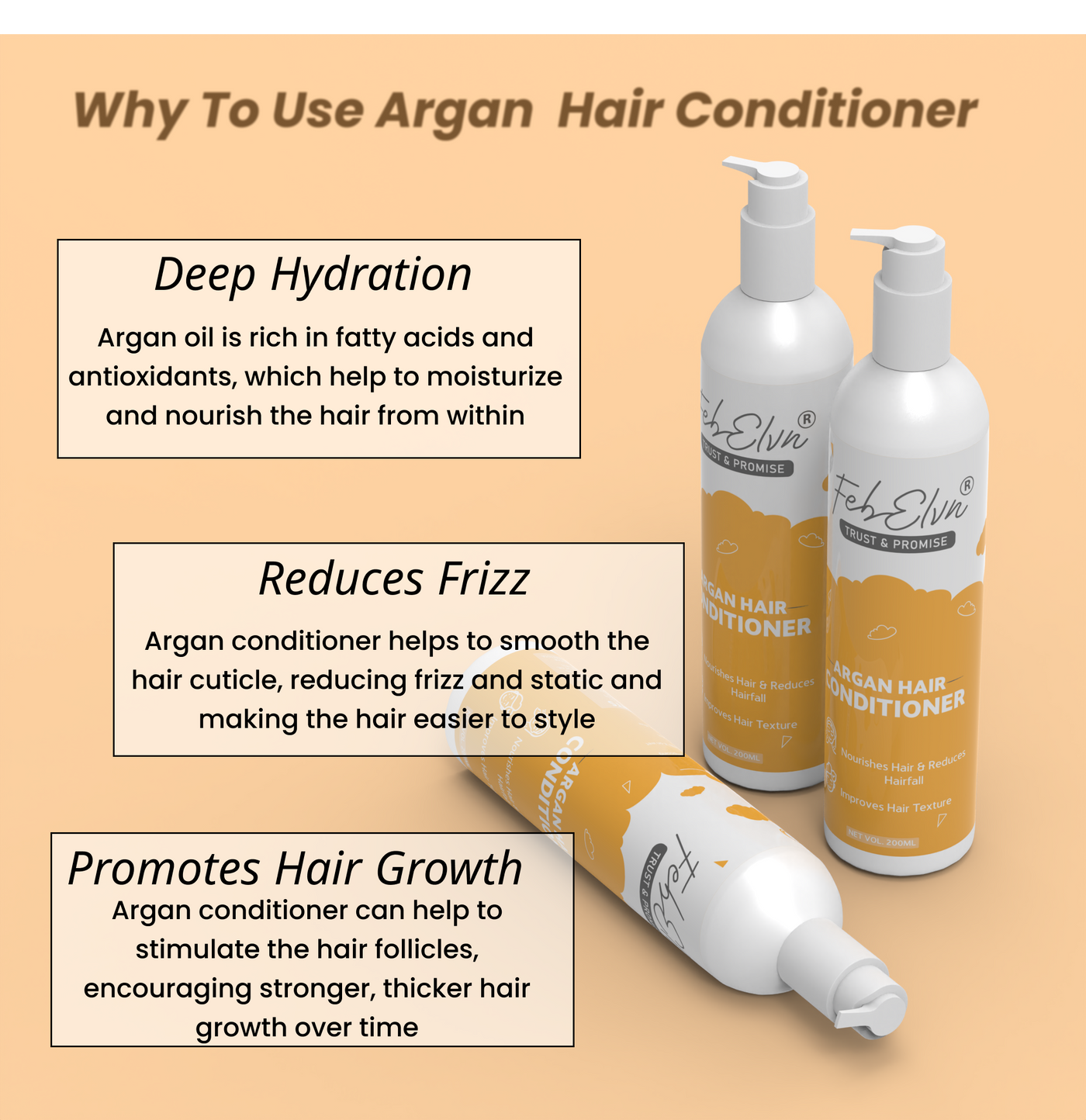 ARGAN HAIR CONDITIONER | 200ML