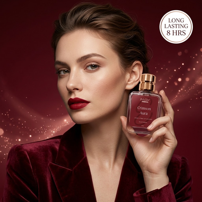 FEBELVN CRIMSON AURA | Eau de Parfum (EDP 20%) | 50 ml | Long Lasting Premium Perfume