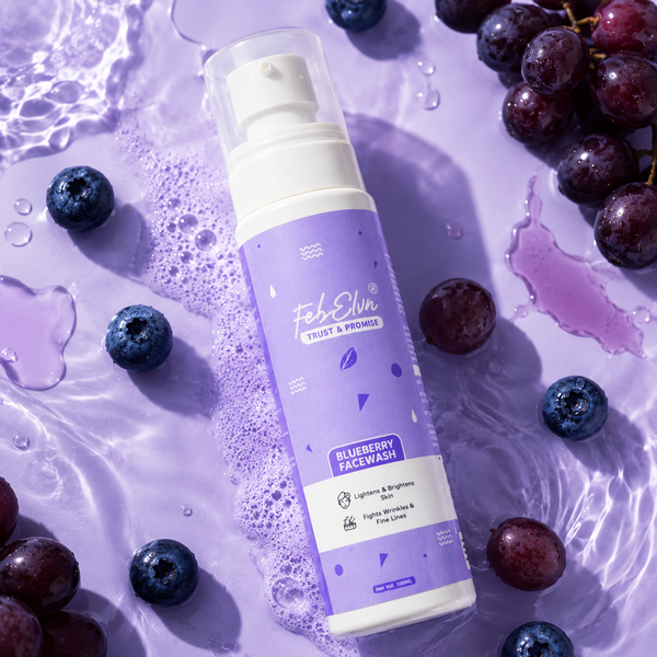 Blueberry Face Wash for Oily & Dull Skin | Deep Cleanse & Refresh