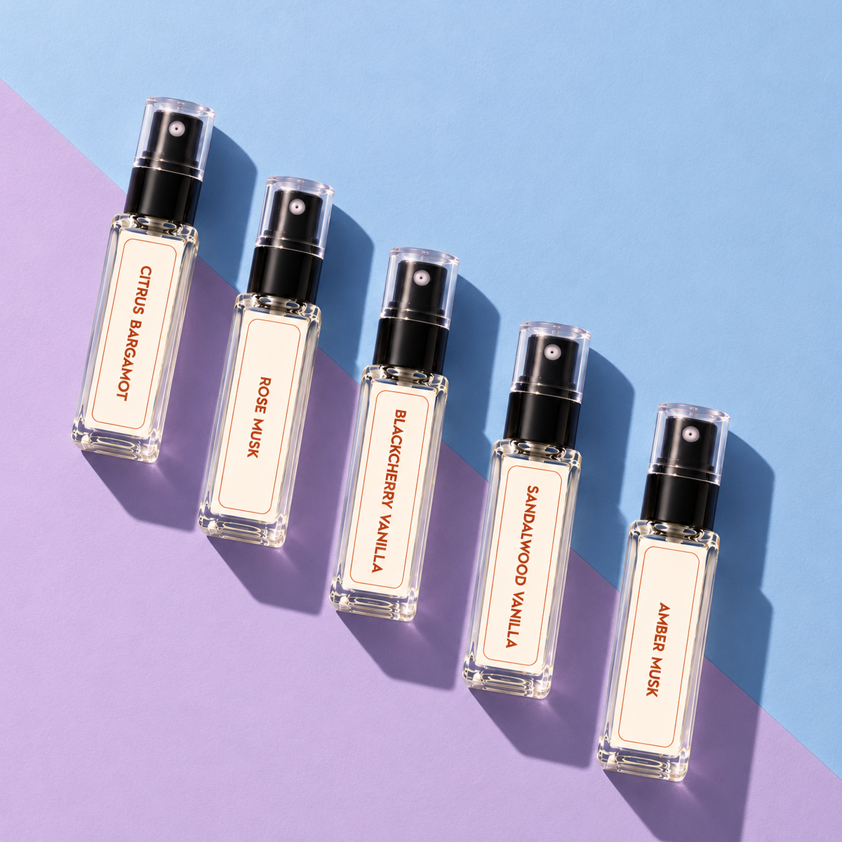 FEBELVN Chapter Five Unisex Mini Perfume Combo, 5 × 9 ml Eau de Parfum (45 ml)