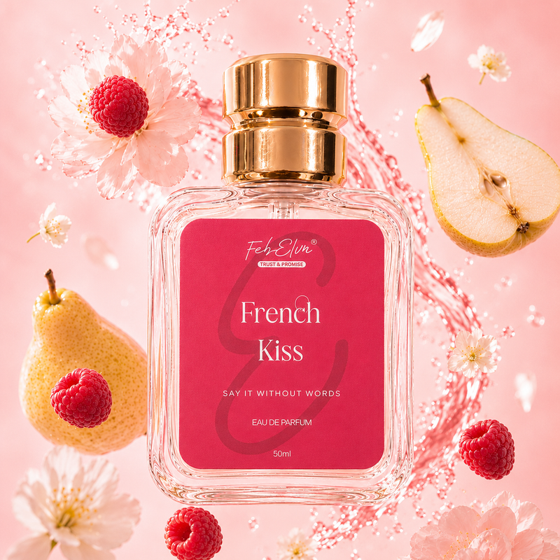 FEBELVN FRENCH KISS | Eau de Parfum (EDP 20%) | 50 ml | Long Lasting Premium Perfume
