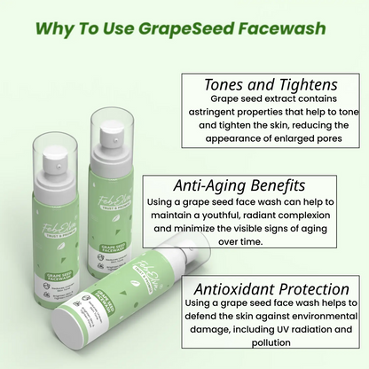 Grapeseed Facewash -  15% Grape & Goji Extract