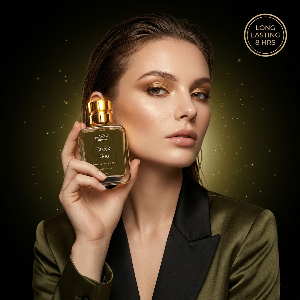 FEBELVN GREEK GOD | Eau de Parfum (EDP 20%) | 50 ml | Long Lasting Premium Perfume