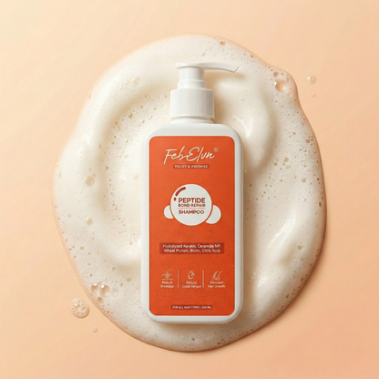 Peptide Bond Repair Shampoo with Keratin & Biotin for Stronger Hair- 200ML