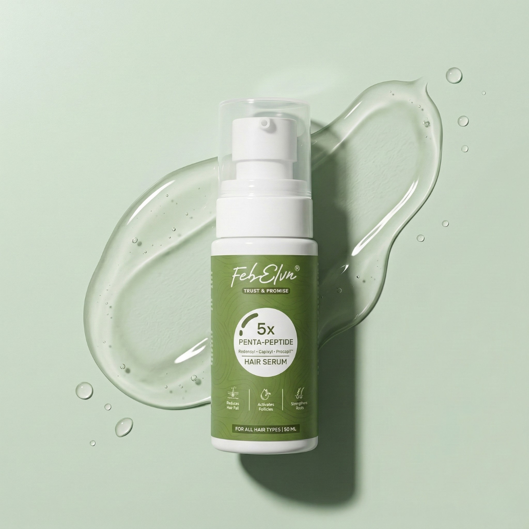 5X Peptide Hair Growth Serum | Reduces Hair Loss & Supports Regrowth