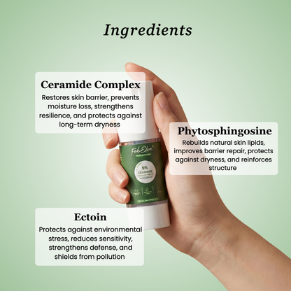 5% Ceramide Barrier Repair Face Serum | Hydrating & Skin Strengthening Serum