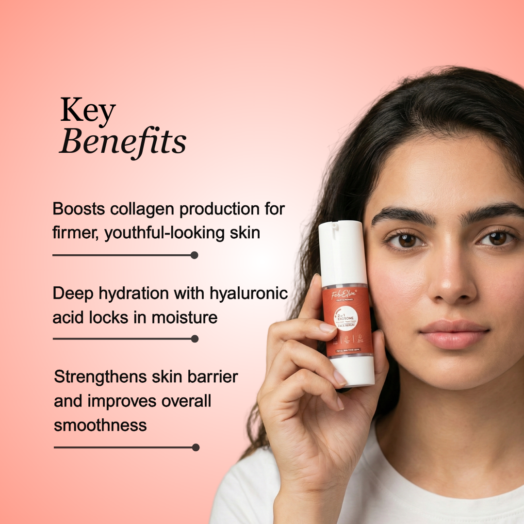 2 in 1 Exosome + Peptide Face Serum | Skin Repair & Anti-Aging Hydration-30ML
