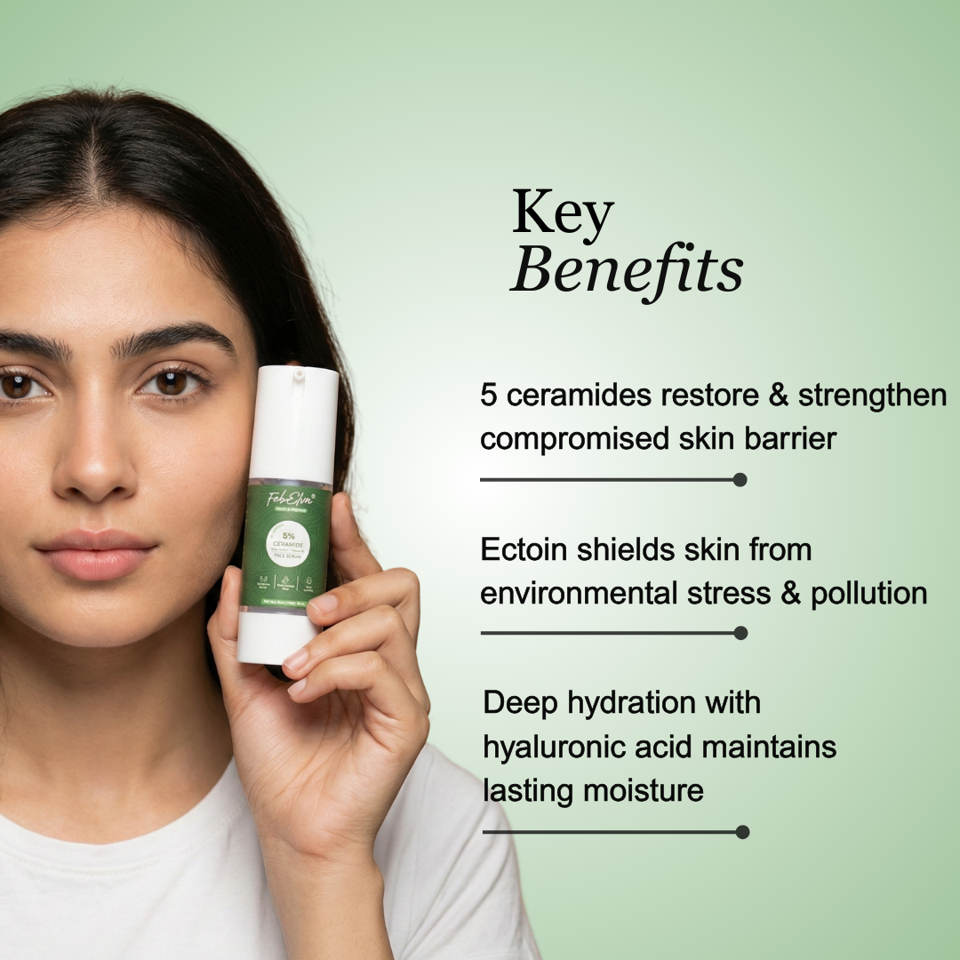 5% Ceramide Barrier Repair Face Serum | Hydrating & Skin Strengthening Serum