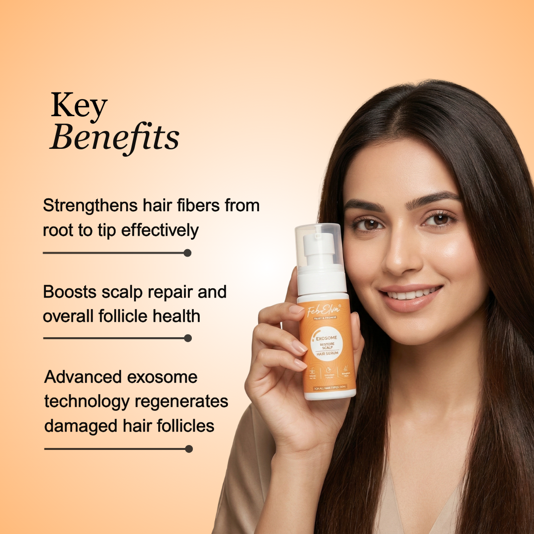 Exosome + Peptide Scalp Serum for Scalp Health & Hair Growth Support