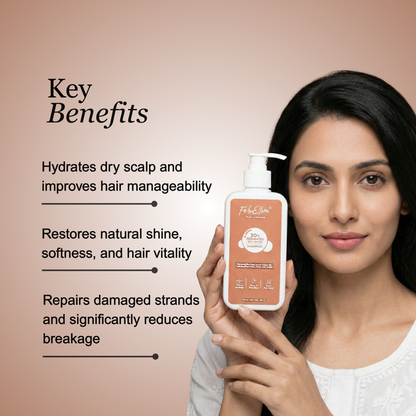 30% Fermented Rice Water + Amino Acids Shampoo for Hair Strength & Breakage Control