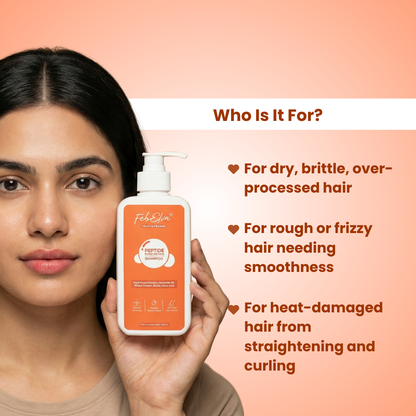 Peptide Bond Repair Shampoo with Keratin & Biotin for Stronger Hair- 200ML