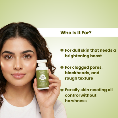 Papaya & Pineapple Enzyme Powder Cleanser | Dead Skin Removal & Brightening Face Wash - 50GM