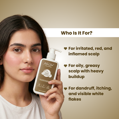 1% Salicylic Acid Anti-Dandruff Shampoo | Microbiome Balance & Scalp Clarifying Care - 200ML