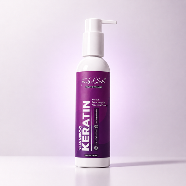 Keratin Shampoo for Frizzy & Damaged Hair | Smoothness, Strength & Shine