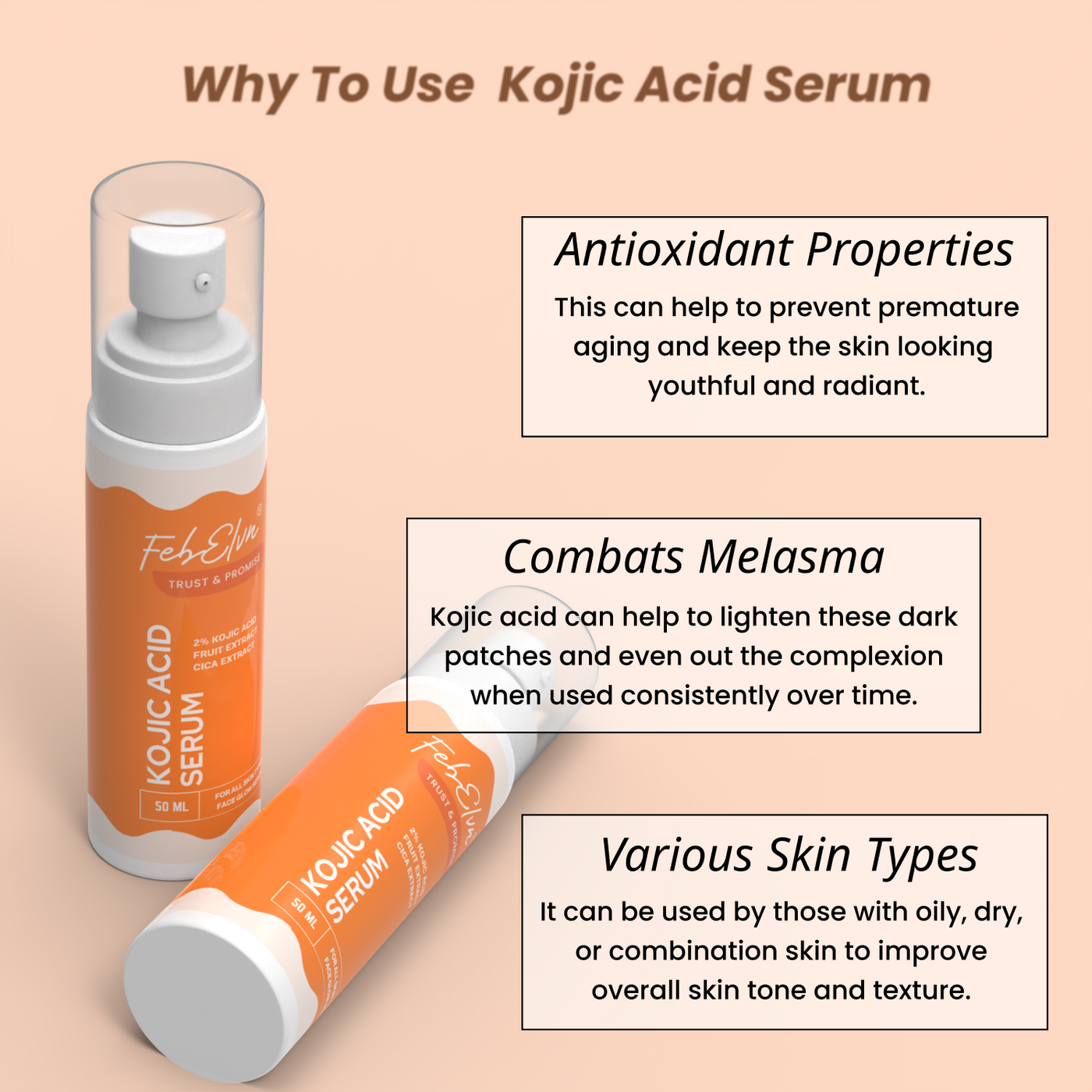 KOJIC ACID SERUM | 50 ML