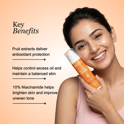 SPF 50 PA+++ Sunscreen with 10% Niacinamide | Broad Spectrum UV Protection