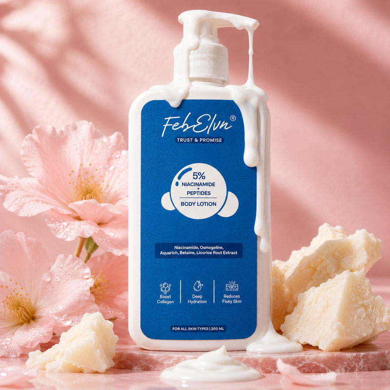 5% Niacinamide + Peptides Body Lotion for Even Tone & Smooth Skin