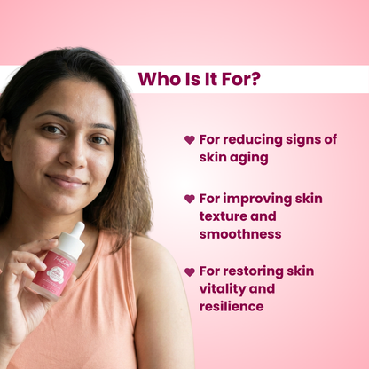 2% PDRN Face Serum with Niacinamide & Peptides for Skin Repair & Glow