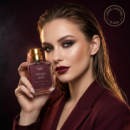 FEBELVN MIDNIGHT REBEL | Eau de Parfum (EDP 20%) | 50 ml | Long Lasting Premium Perfume