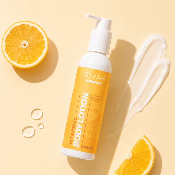 Vitamin C Body Lotion for Glowing Skin | Brightening Moisturizer with Long-Lasting Hydration