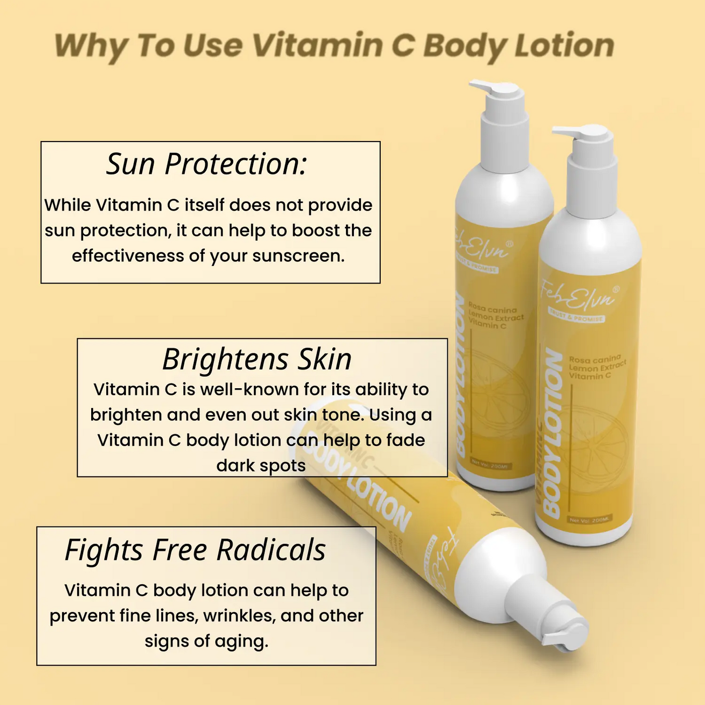 VITAMIN C BODY LOTION | 200ML